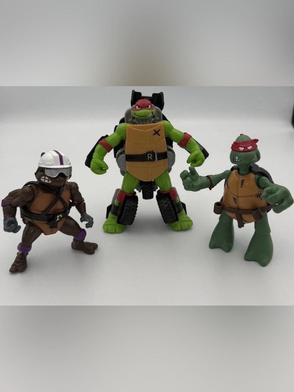 Lot Of 3 Teenage Mutant Ninja Turtles: 1 Twist N Mutate & 2 40th Anniversary